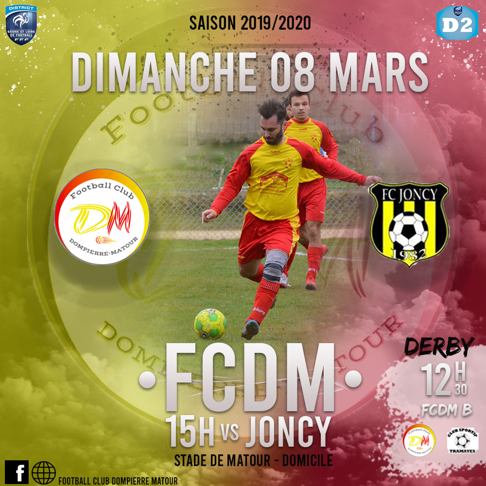 FCDM vs Joncy à Matour